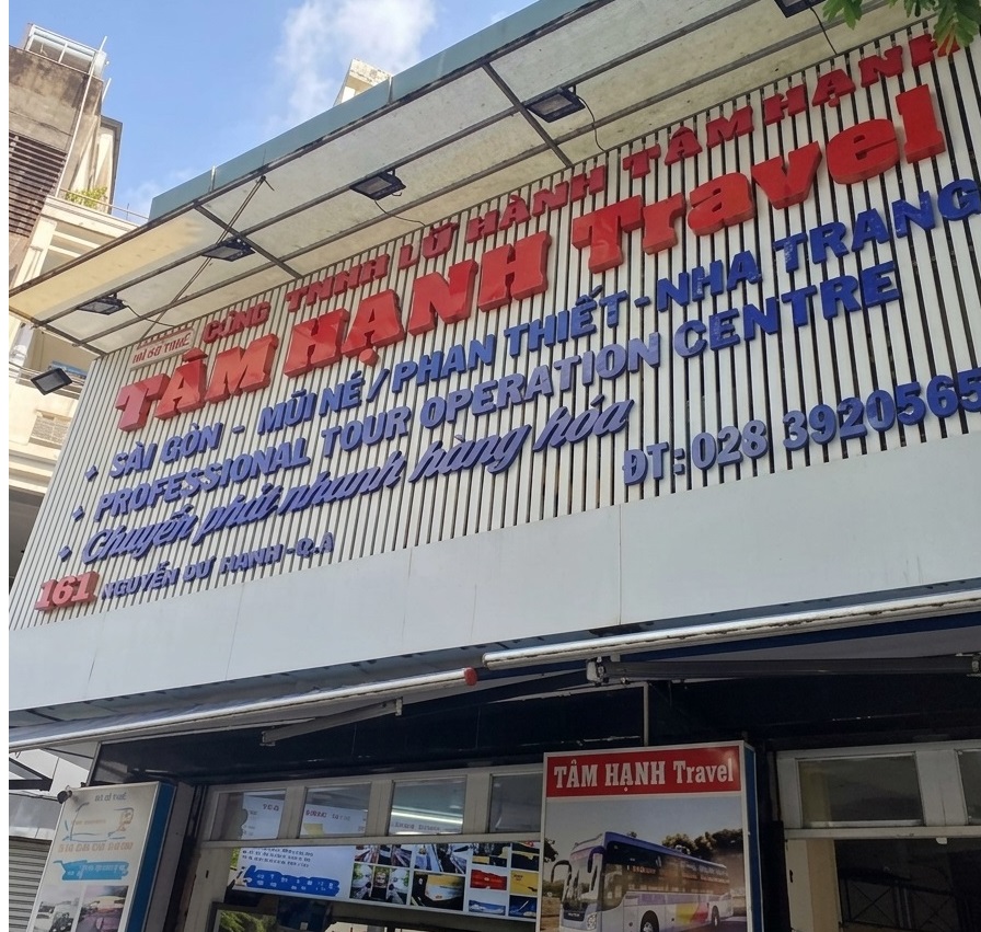 Chành xe Tâm Hạnh tuyến TP.HCM – Phan Thiết – Mũi Né – Nha Trang: Thông tin gửi và nhận hàng