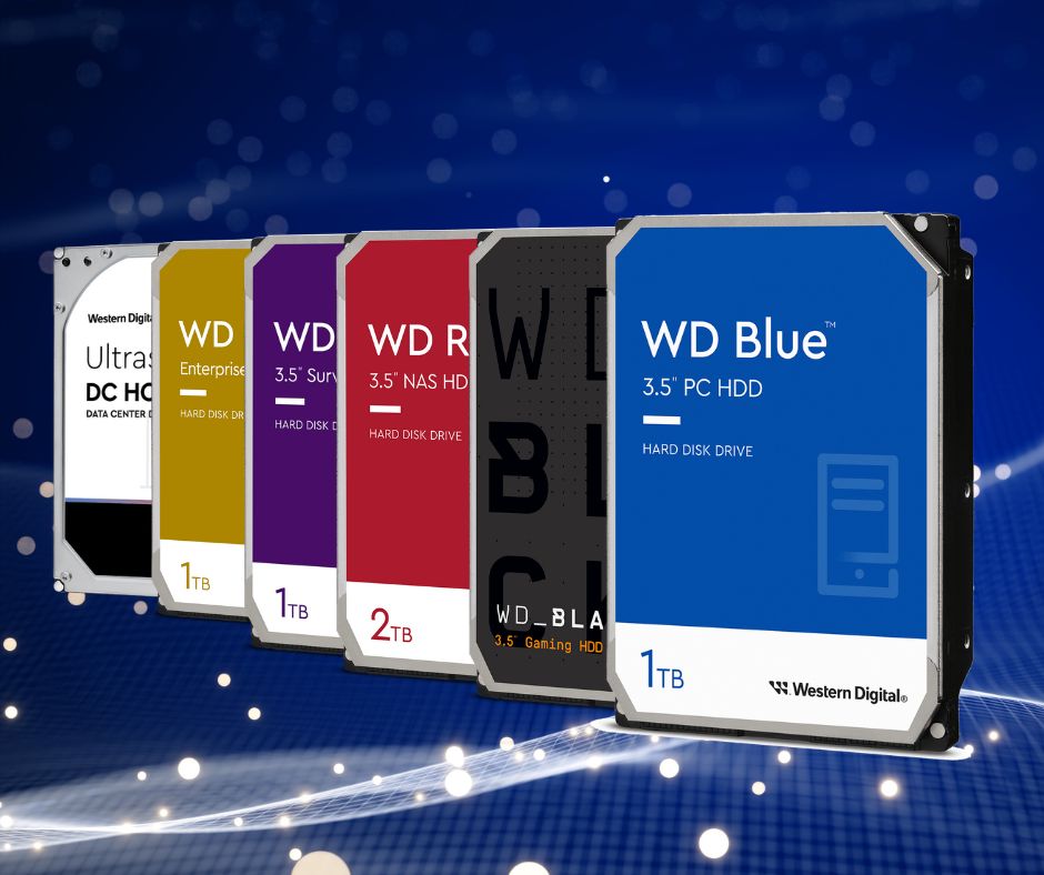 Vì sao ổ cứng HDD WD được chia theo màu sắc?