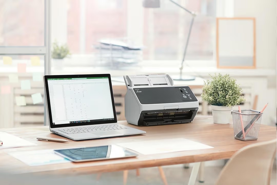 Máy scan Ricoh fi-8190 – 90 trang/phút, ADF 100 tờ, LAN