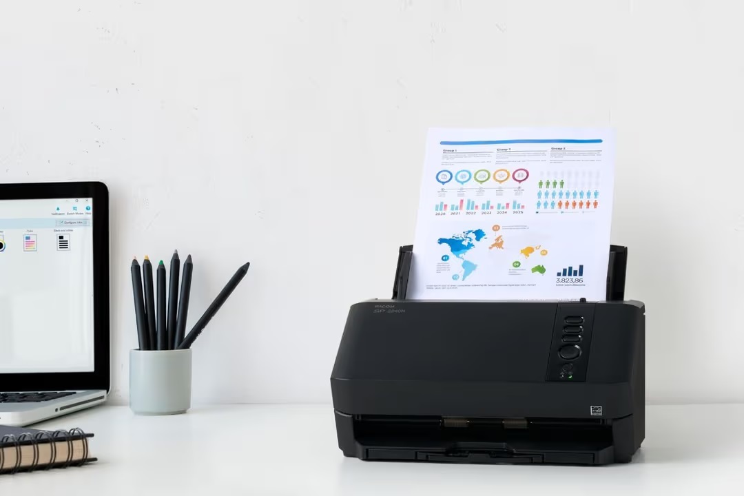 Máy scan Ricoh SP-2230N – 30 trang/phút, ADF 80 tờ, LAN