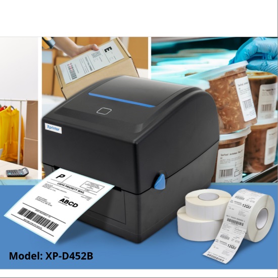 Máy in tem nhãn Xprinter: Từ tem giá bán lẻ đến nhãn vận chuyển thương mại điện tử