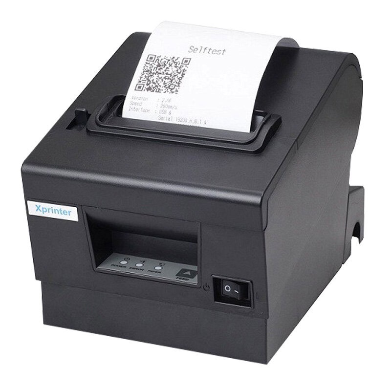 Cách in bản tự kiểm tra và đọc thông tin kết nối trên Xprinter XP-Q260