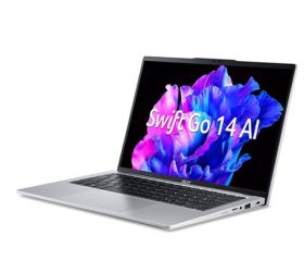 Laptop Acer Swift Go 14 SFG14-73-71ZX – Intel Core Ultra 7 155H, RAM 16GB, SSD 512GB, Màn hình IPS 2.8K, Windows 11 – Màu bạc – NX.KSLSV.002