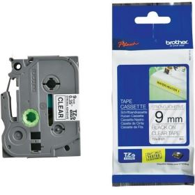 Nhãn in Brother TZE-S621, Black on Yellow, 9mm x 8m