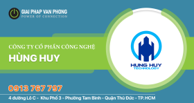 Công Ty Cổ Phần Công Nghệ Hùng Huy