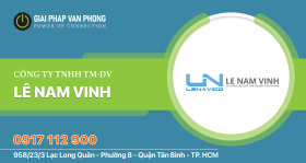 Công Ty TNHH Thương Mại Dịch Vụ Lê Nam Vinh