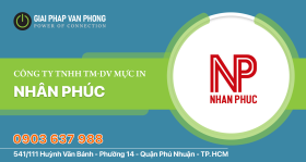 Công Ty TNHH TM-DV Mực In Nhân Phúc