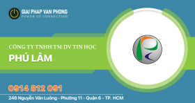 Công Ty TNHH Thương Mại Dịch Vụ Tin Học Phú Lâm