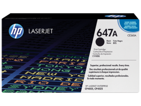 HP 647A Black Original LaserJet Toner Cartridge (CE260A)