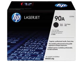 HP 90A Black Original LaserJet Toner Cartridge (CE390A)