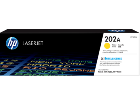 HP 202A Yellow Original LaserJet Toner Cartridge (CF502A)