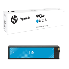 HP 993XC Cyan Contract PageWide Cartridge (M0K08XC)