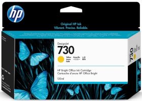 HP 730 130-ml Yellow DesignJet Ink Cartridge (P2V64A)