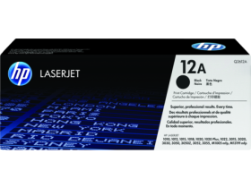 HP 12A Black Original LaserJet Toner Cartridge (Q2612A)