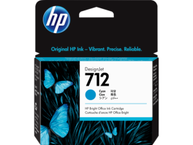 HP 712 29-ml Cyan DesignJet Ink Cartridge (3ED67A)