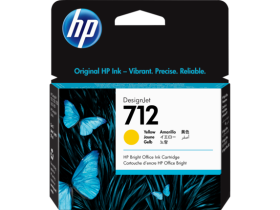 HP 712 29-ml Yellow DesignJet Ink Cartridge (3ED69A)