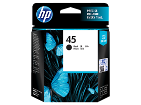 HP 45 Black Original Ink Cartridge (51645AA)
