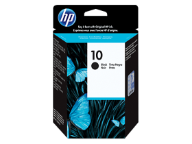 HP 10 Black Original Ink Cartridge (C4844A)