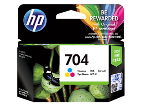 HP 704 Tri-color Original Ink Advantage Cartridge (CN693AA)