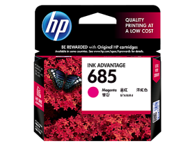 HP 685 Magenta Original Ink Advantage Cartridge (CZ123AA)