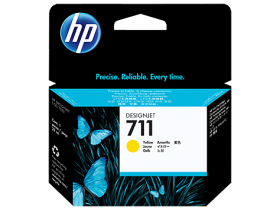 HP 711 29-ml Yellow Ink Cartridge (CZ132A)