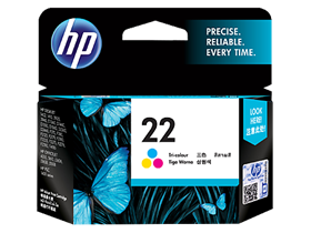 HP 22 Tri-color Original Ink Cartridge(C9352AA)