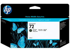 HP 72 130-ml Matte Black DesignJet Ink Cartridge (C9403A)