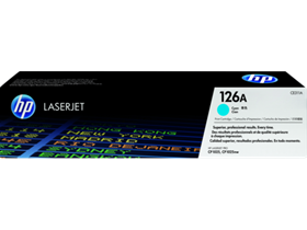 HP 126A Cyan Original LaserJet Toner Cartridge (CE311A)