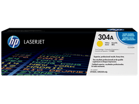 HP 304A Yellow Original LaserJet Toner Cartridge (CC532A)