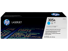 HP 305A Cyan Original LaserJet Toner Cartridge (CE411A)