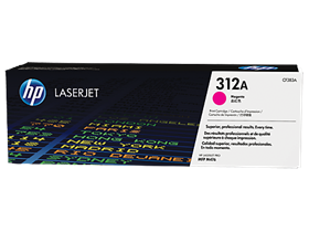 HP 312A Magenta Original LaserJet Toner Cartridge (CF383A)