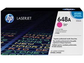 HP 648A Magenta Original LaserJet Toner Cartridge (CE263A)