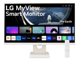 Màn hình LG 25SR50F-W.ATV 24.5 inch FHD IPS Smart Monitor – Tích hợp loa, Bluetooth, Wi-Fi, webOS, màu trắng