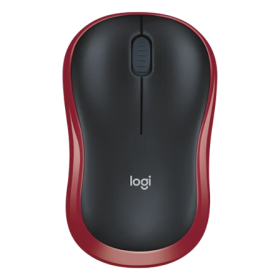 Logitech M185 Red Wireless Mouse (910-002503)