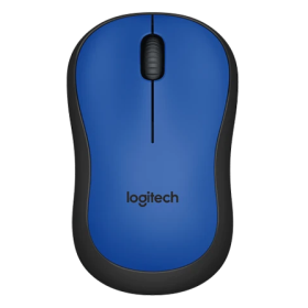 Logitech M221 Silent Blue Wireless Mouse (910-004883)