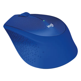 Logitech M331 Silent Plus Blue Wireless Mouse (910-004915)