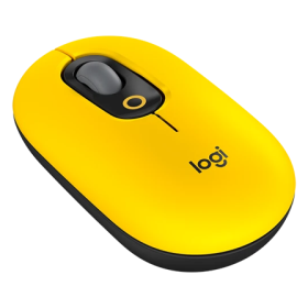 Logitech POP Emoji Blast Yellow Bluetooth Wireless Mouse (910-006514)
