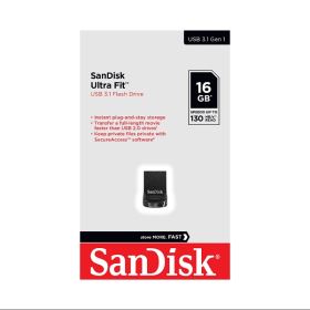 USB SanDisk Ultra Fit 16GB CZ430 – USB 3.2 Gen 1, Thiết Kế Siêu Nhỏ Gọn, Cắm Là Dùng (SDCZ430-016G-G46)