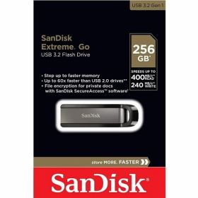 USB SanDisk Extreme Go 256GB CZ810 – USB 3.2, Vỏ Kim Loại, Tốc Độ Cao, Bảo Hành Trọn Đời (SDCZ810-256G-G46)