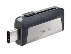 USB SanDisk Dual Drive Type-C 64GB – USB 3.1, Kết Nối 2 Đầu, Thiết Kế Trượt, Dùng Cho Android (SDDDC2-064G-G46)