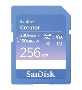 Thẻ nhớ SanDisk Extreme Pro 256GB SDXC – Dòng Creator, Tốc độ 280MB/s Đọc, 150MB/s Ghi (SDSDXEP-256G-GNCIS)